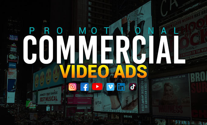 Gig Preview - Edit commercial promotional marketing explainer video ads, or short ads