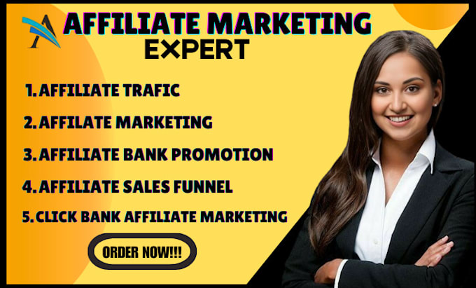 Gig Preview - Develop and manage your affiliate marketing program