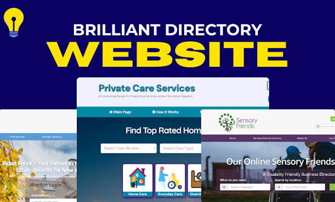 Gig Preview - Build brilliant directory website, business directory geodirectory website