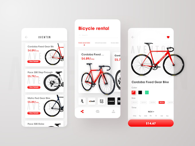 Gig Preview - Develop bicycle rental app, bicycle rental website, bicycle parking app