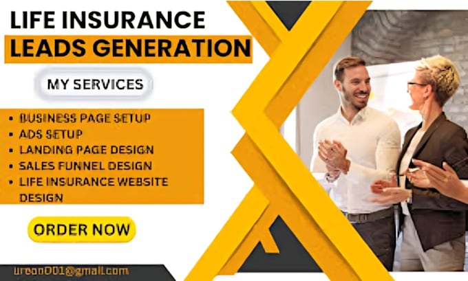 Gig Preview - Design life insurance website leads life insurance website