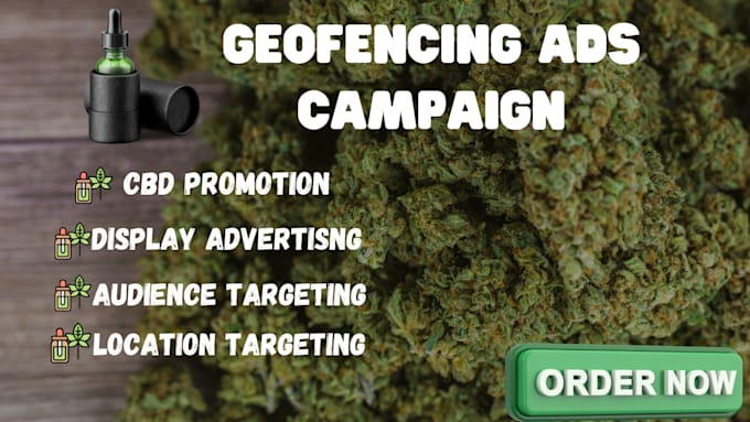 Gig Preview - Create geofencing ads for cbd