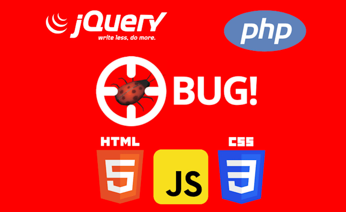 Gig Preview - Fix html css javascript jquery php bug, error or issues