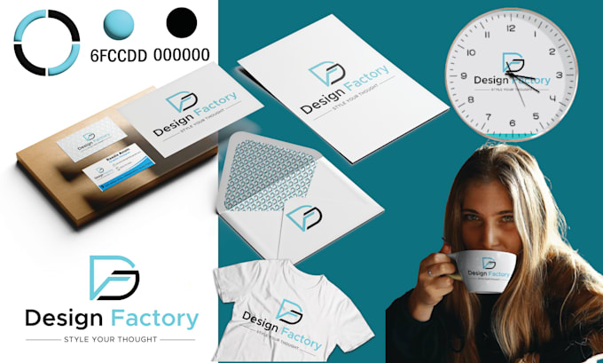 Gig Preview - Create company logo design and complete brand identity with a full brand kit