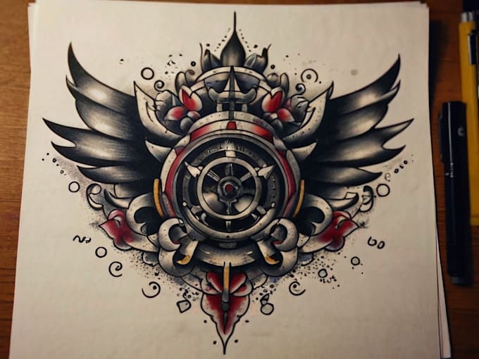 Gig Preview - Make a traditional or neo traditional oldschool tattoo