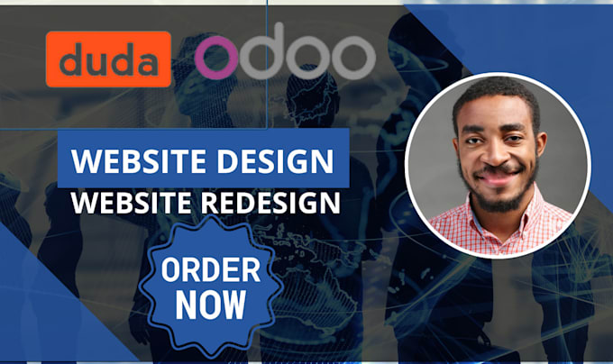 Gig Preview - Create your duda website using duda builder redesign duda design odoo website