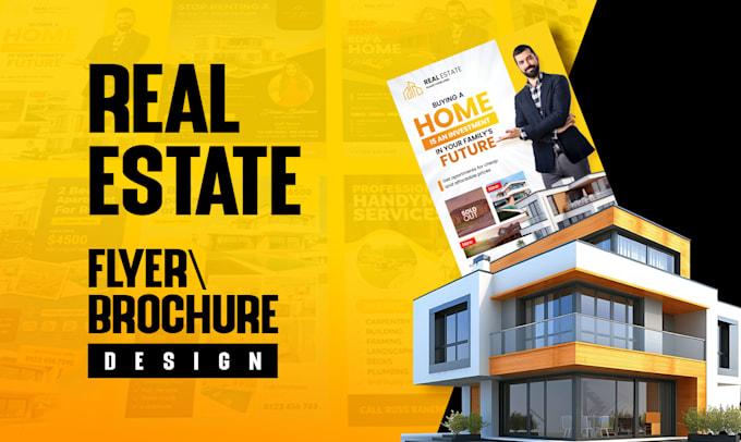 Bestseller - design real estate flyer, brochure, door hanger or banner