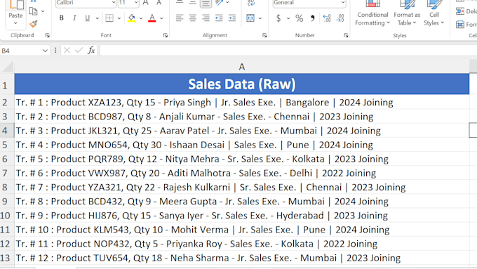 Gig Preview - Clean, format, merge, split, excel data