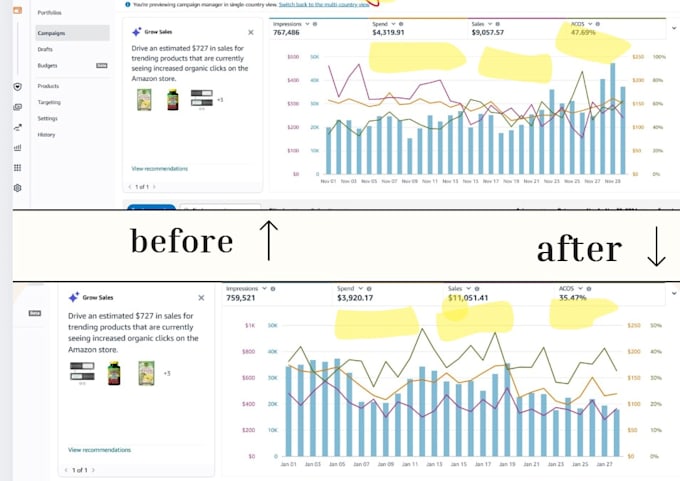 Gig Preview - Setup your amazon sponsored ads and  optimize sponsored ads