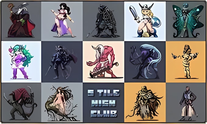 Gig Preview - Create pixel art character pixel art animation pixel art nft pixel art game rpg