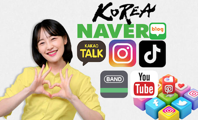 Gig Preview - Create a dedicated team to manage your naver, webiste, kakaotalk in korea