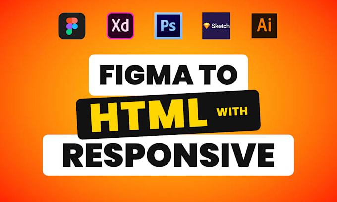 Gig Preview - Perfectly convert figma to html, psd to html and bootstrap