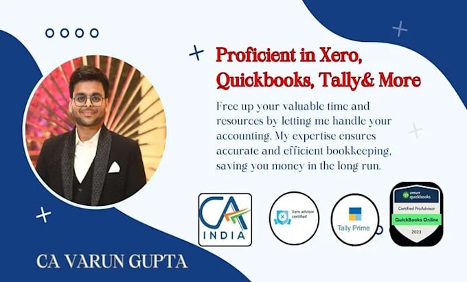 Gig Preview - Manage accounting and bookkeeping utilizing quickbooks or xero