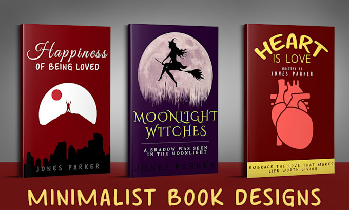 Gig Preview - Design professional and minimalist book and ebook covers