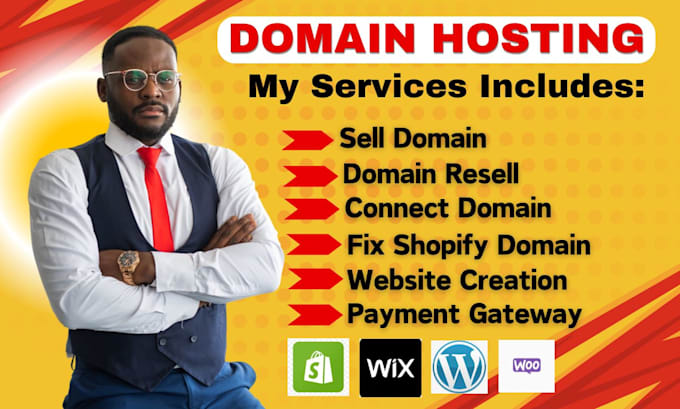 Gig Preview - Design the domain hosting and reseller fix domain and web creation