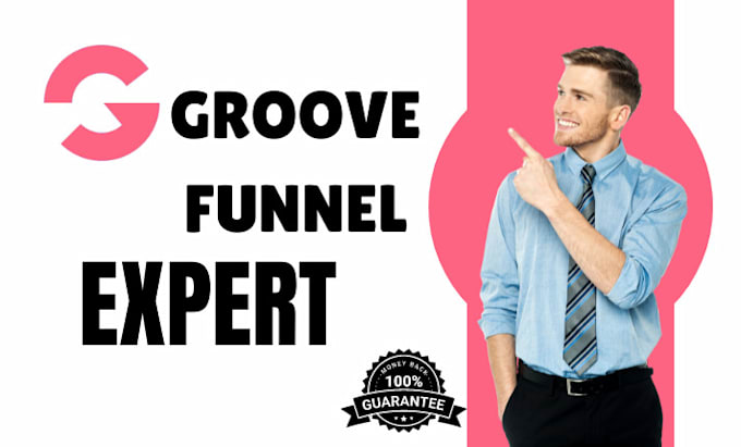 Gig Preview - Create sales funnel or landing page with groove funnel, groovepages, groovemail