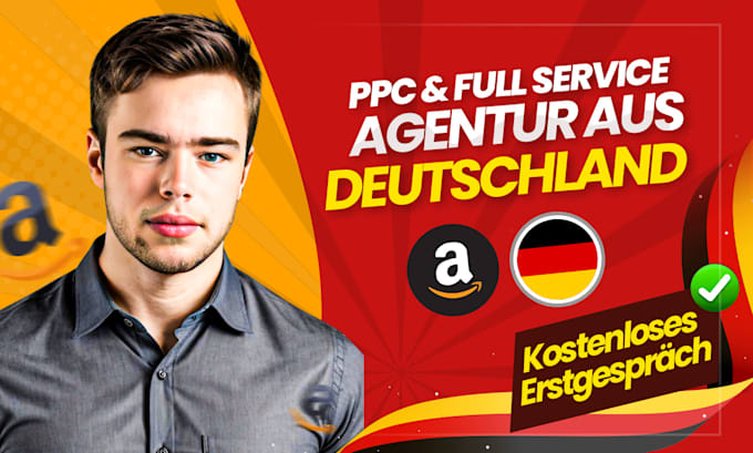 Gig Preview - Amazon full service agency german, amazon beratung deutsch