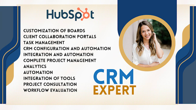 Gig Preview - Do full hubspot CRM setup, hubspot onboarding and hubspot automation, workflow