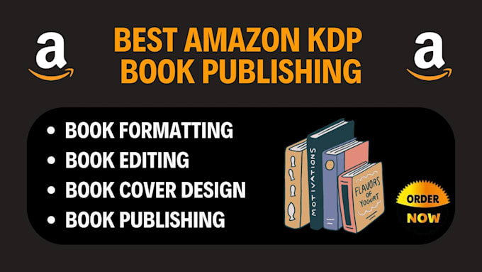 Gig Preview - Do advanced amazonkdp book formatting,kdp book cover design, kdp book publishing