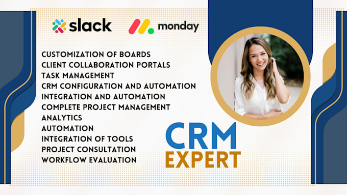 Gig Preview - Be your slack admin, integrate slack and streamline slack, monday workspace