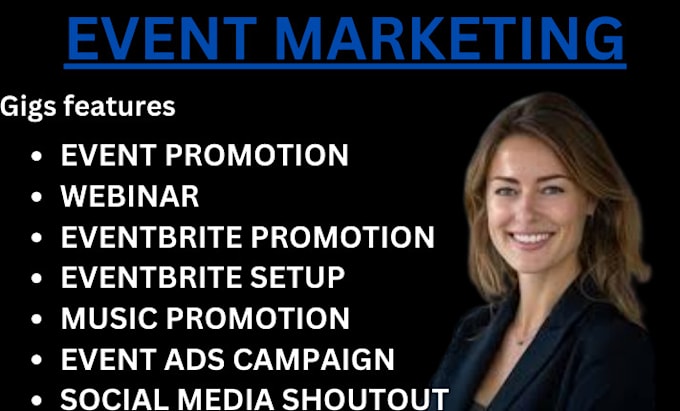 Bestseller - do successful targeted event promotion, webinar promotion, eventbrite marketing