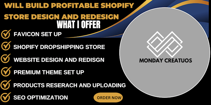 Bestseller - do shopify design, redesign, and shopify dropshipping store or website