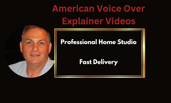 Gig Preview - Record american accent voice over for your explainer video