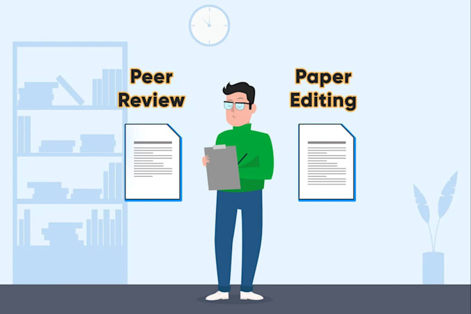 Gig Preview - Be your editor or peer review in peer review journal