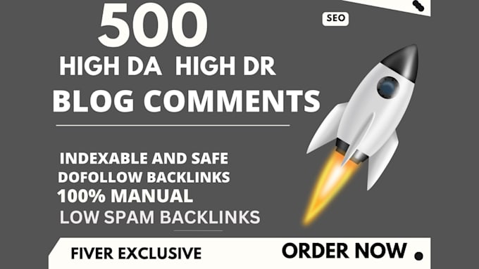 Bestseller - do 500 dofollow blog comments high da pa