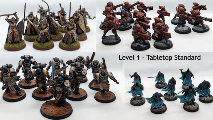 Gig Preview - Paint any miniatures for you