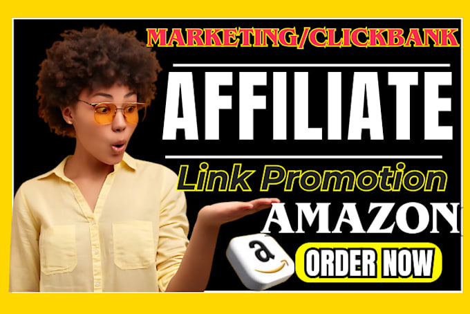 Gig Preview - Do clikbank affiliate marketing link promotion by affiliate shopify amazon link