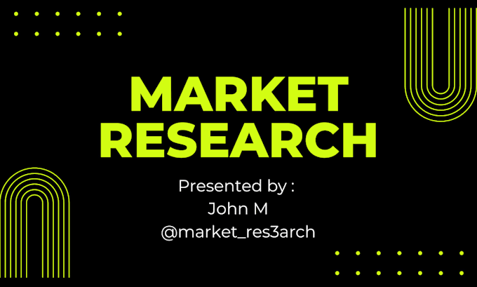 Gig Preview - Do market research, ibisworld and niche research