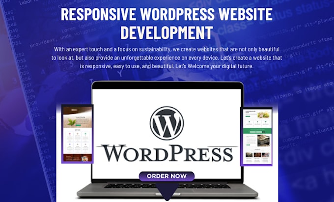 Gig Preview - Wordpress website for your saas, ecommerce, digital product, online business