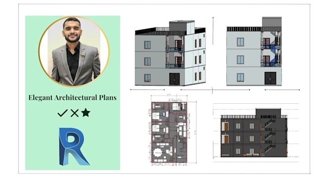 Bestseller - make house designs in autocad or revit architecture