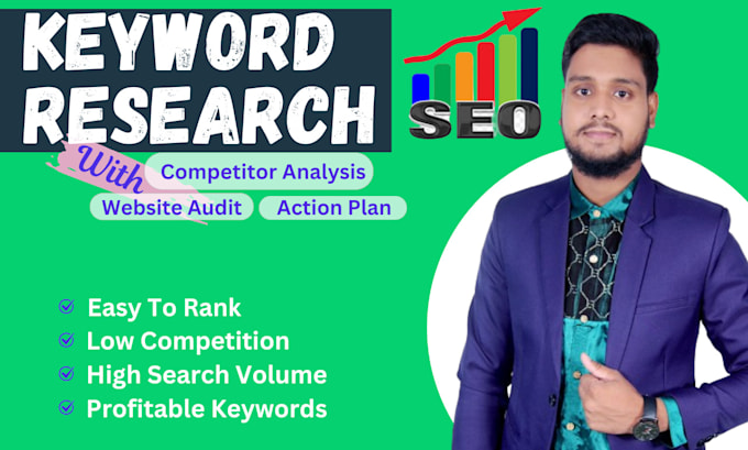 Bestseller - best SEO keyword research with competitor analysis for ranking