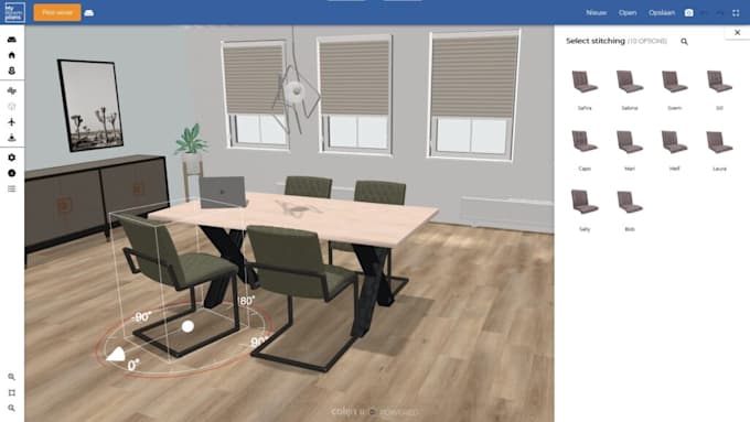 Gig Preview - Create 3d product configurator for your website using zakeke, kickflip teeinblue