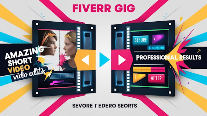 Gig Preview - Engaging short form video edits quick and professional