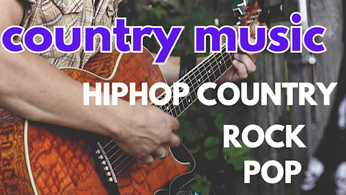 Gig Preview - Create and produce professional  country music for your  industry