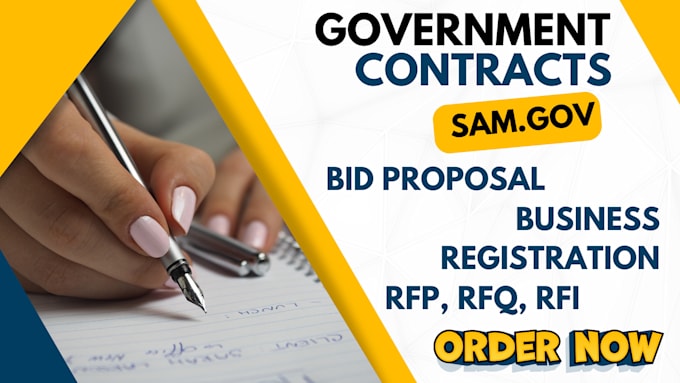 Gig Preview - Do samgov registration, uei , cage code, agreement of use, naics and psc code