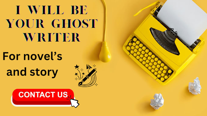 Gig Preview - Be your writer ebook writer and ghost writer