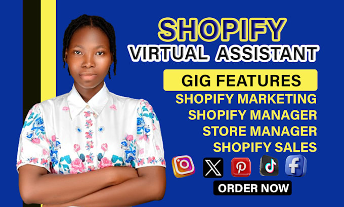 Gig Preview - Be your amazon virtual assistant shopify virtual assistant amazon store manager