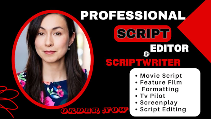 Bestseller - be your movie script writer, script editing, proofreading, script formatting,