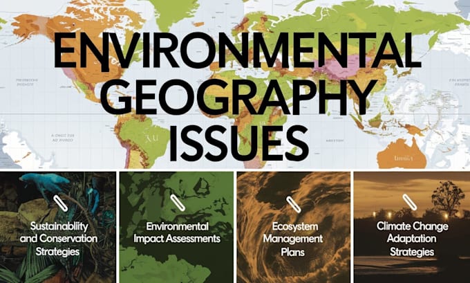 Gig Preview - Write a research on environmental geography issues