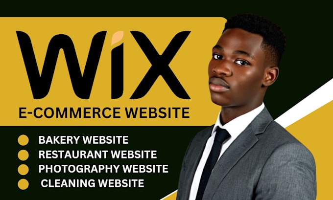 Gig Preview - Wix bakery fashion beauty restaurant pet logistic and gyming website