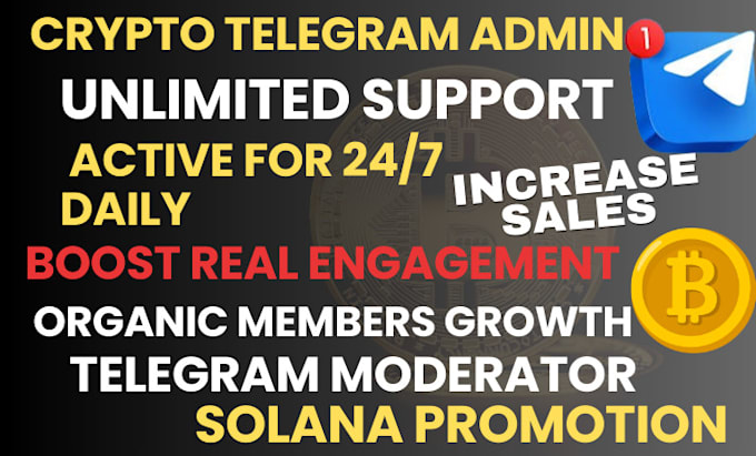 Gig Preview - Hit 900k solana memecoin investors, crypto token, nft, defi, telegram promotion