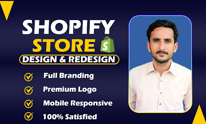 Gig Preview - Redesign your shopify store to make it high converting with great ux and ui