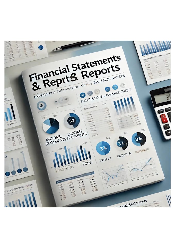 Gig Preview - Prepare financial statements, profit and loss, balance sheet, cash flows