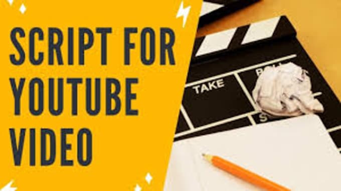 Gig Preview - Help you write your youtube script for content creation