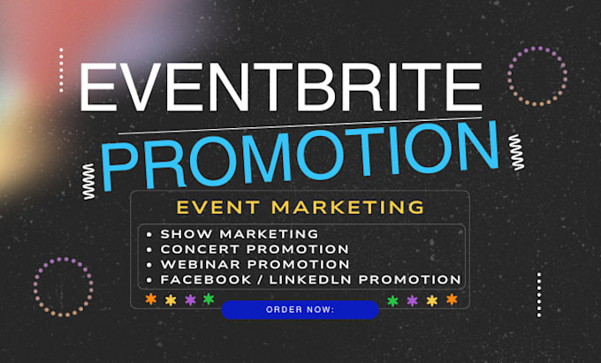 Gig Preview - Promote your facebook event, linkedin event to boost signups