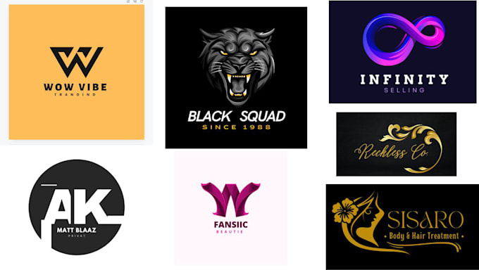 Gig Preview - Professional custom logo design and business name ideas